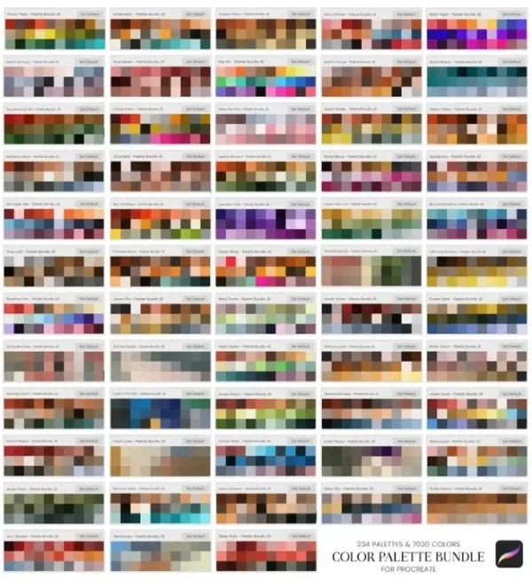 Procreate Color Palette Bundle - Image 5