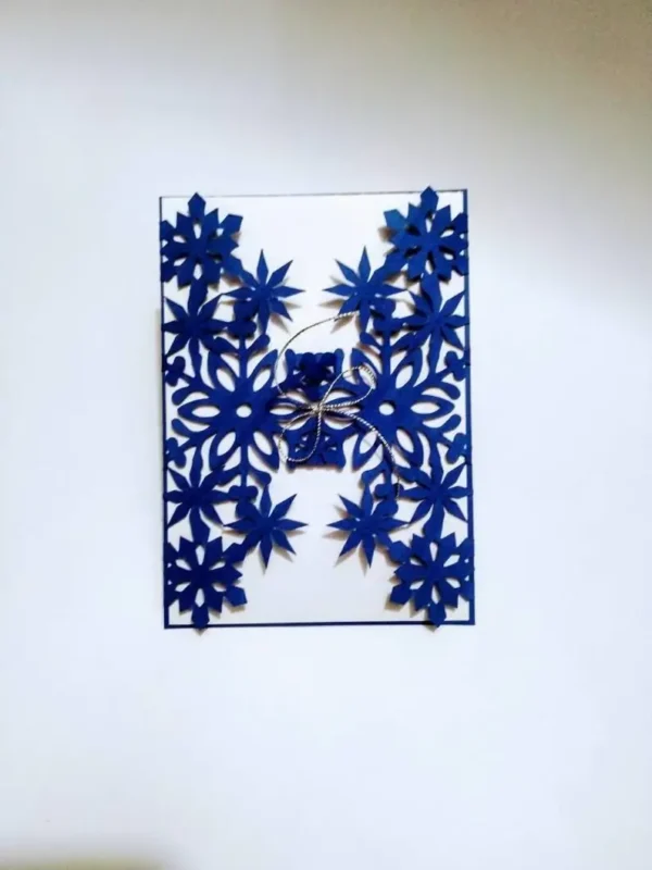 Laser Cut Invitation Winter Template - Image 5