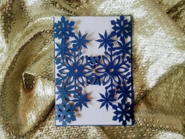 Laser Cut Invitation Winter Template - Image 4